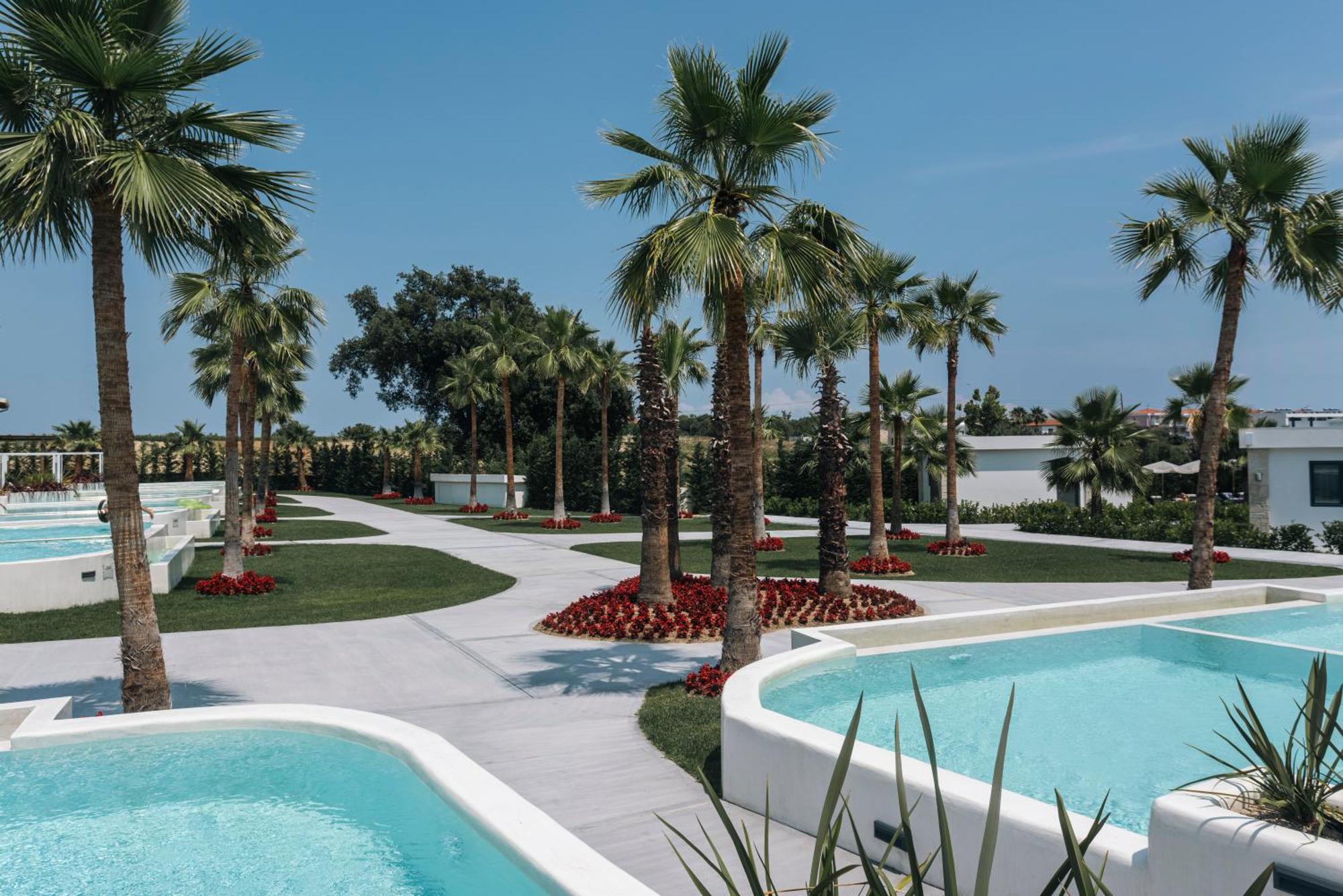 Kallithea Village Hotel Bagian luar foto